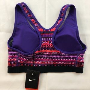Nike Intimates & Sleepwear - Nike Pro Sports Bra Padded Purple 8 Bit Size Small Nike Intimates & Sleepwear - Nike Pro Sports Bra Padded Purple 8 Bit Size Small